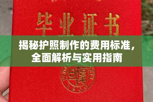 桑日揭秘护照制作的费用标准，全面解析与实用指南